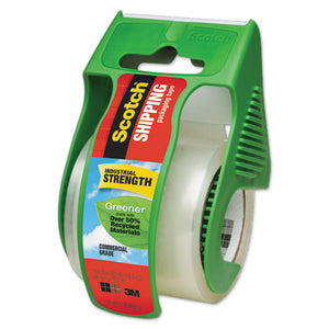 Scotch® wholesale. Scotch Greener Commercial Grade Packaging Tape With Dispenser, 1.5" Core, 1.88" X 58.33 Ft, Clear. HSD Wholesale: Janitorial Supplies, Breakroom Supplies, Office Supplies.