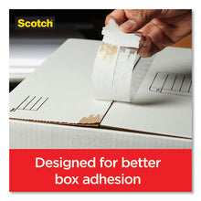 Load image into Gallery viewer, Scotch® wholesale. Scotch™ Box Lock Shipping Packaging Tape, 1.5&quot; Core, 1.88&quot; X 22.2 Yds, Clear, 6-pack. HSD Wholesale: Janitorial Supplies, Breakroom Supplies, Office Supplies.