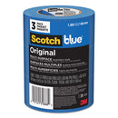 ScotchBlue™ wholesale. Original Multi-surface Painter's Tape, 3" Core, 1.88" X 60 Yds, Blue, 3-pack. HSD Wholesale: Janitorial Supplies, Breakroom Supplies, Office Supplies.