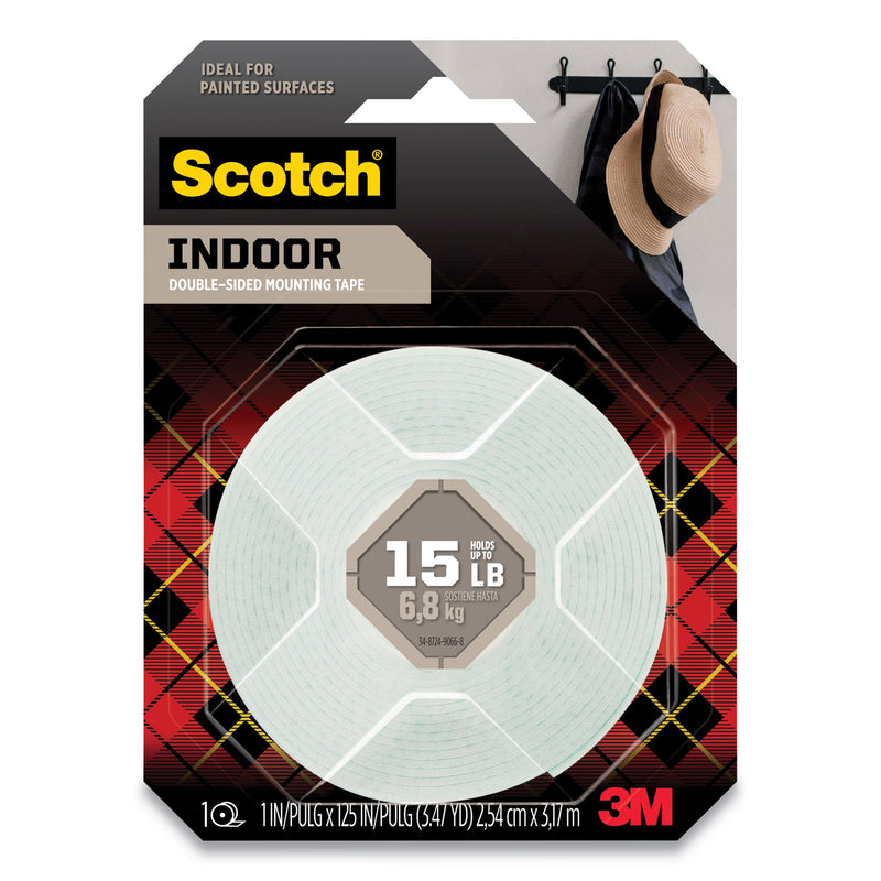 Scotch® wholesale. Scotch™ Permanent High-density Foam Mounting Tape, 1" Wide X 125" Long. HSD Wholesale: Janitorial Supplies, Breakroom Supplies, Office Supplies.