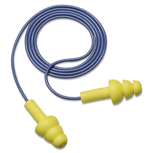 3M™ wholesale. 3M™ E·a·r Ultrafit Earplugs, Corded, Premolded, Yellow, 100 Pairs. HSD Wholesale: Janitorial Supplies, Breakroom Supplies, Office Supplies.