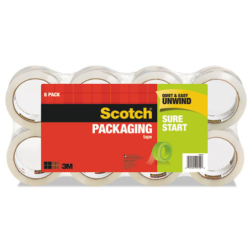 Scotch® wholesale. Scotch™ Sure Start Packaging Tape, 3" Core, 1.88" X 54.6 Yds, Clear, 8-pack. HSD Wholesale: Janitorial Supplies, Breakroom Supplies, Office Supplies.