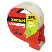 Load image into Gallery viewer, Scotch® wholesale. Scotch™ Sure Start Packaging Tape With Dispenser, 3&quot; Core, 1.88&quot; X 38.2 Yds, Clear. HSD Wholesale: Janitorial Supplies, Breakroom Supplies, Office Supplies.