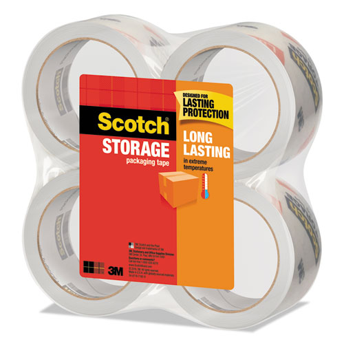 Scotch® wholesale. Scotch™ Storage Tape, 3" Core, 1.88" X 54.6 Yds, Clear, 4-pack. HSD Wholesale: Janitorial Supplies, Breakroom Supplies, Office Supplies.