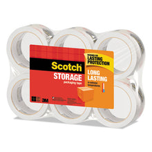 Load image into Gallery viewer, Scotch® wholesale. Scotch™ Storage Tape, 3&quot; Core, 1.88&quot; X 54.6 Yds, Clear, 6-pack. HSD Wholesale: Janitorial Supplies, Breakroom Supplies, Office Supplies.