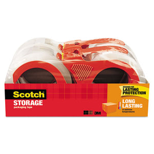 Scotch® wholesale. Scotch™ Storage Tape With Dispenser, 3" Core, 1.88" X 38.2 Yds, Clear, 4-pack. HSD Wholesale: Janitorial Supplies, Breakroom Supplies, Office Supplies.