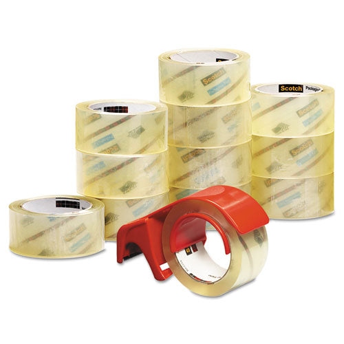 Scotch® wholesale. Scotch™ 3750 Commercial Grade Packaging Tape With Dp300 Dispenser, 3" Core, 1.88" X 54.6 Yds, Clear, 12-pack. HSD Wholesale: Janitorial Supplies, Breakroom Supplies, Office Supplies.