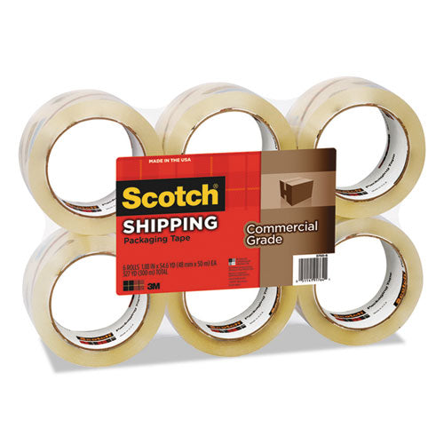 Scotch® wholesale. Scotch™ 3750 Commercial Grade Packaging Tape, 3" Core, 1.88" X 54.6 Yds, Clear, 6-pack. HSD Wholesale: Janitorial Supplies, Breakroom Supplies, Office Supplies.