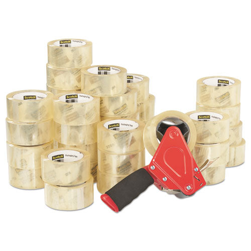 Scotch® wholesale. Scotch™ 3750 Commercial Grade Packaging Tape With St-181 Pistol-grip Dispenser, 3" Core, 1.88" X 54.6 Yds, Clear, 36-carton. HSD Wholesale: Janitorial Supplies, Breakroom Supplies, Office Supplies.