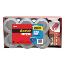 Load image into Gallery viewer, Scotch® wholesale. Scotch™ 3850 Heavy-duty Packaging Tape With Dp300 Dispenser, 3&quot; Core, 1.88&quot; X 54.6 Yds, Clear, 12-pack. HSD Wholesale: Janitorial Supplies, Breakroom Supplies, Office Supplies.