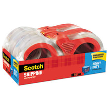 Load image into Gallery viewer, Scotch® wholesale. Scotch™ 3850 Heavy-duty Packaging Tape With Dispenser, 3&quot; Core, 1.88&quot; X 54.6 Yds, Clear, 4-pack. HSD Wholesale: Janitorial Supplies, Breakroom Supplies, Office Supplies.