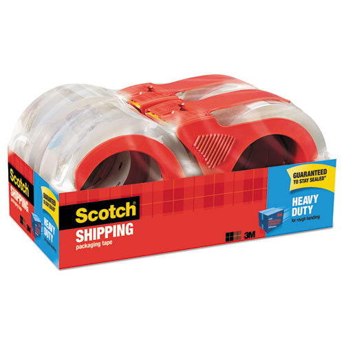 Scotch® wholesale. Scotch™ 3850 Heavy-duty Packaging Tape With Dispenser, 3" Core, 1.88" X 54.6 Yds, Clear, 4-pack. HSD Wholesale: Janitorial Supplies, Breakroom Supplies, Office Supplies.