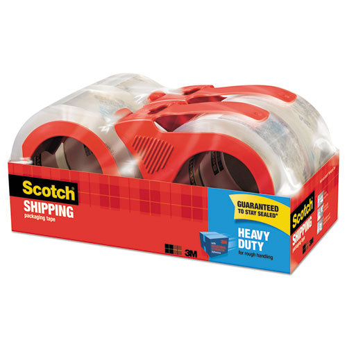 Scotch® wholesale. Scotch™ 3850 Heavy-duty Packaging Tape With Dispenser, 3" Core, 1.88" X 54.6 Yds, Clear, 4-pack. HSD Wholesale: Janitorial Supplies, Breakroom Supplies, Office Supplies.