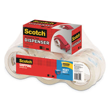 Load image into Gallery viewer, Scotch® wholesale. Scotch™ 3850 Heavy-duty Packaging Tape With Dp300 Dispenser, 3&quot; Core, 1.88&quot; X 54.6 Yds, Clear, 6-pack. HSD Wholesale: Janitorial Supplies, Breakroom Supplies, Office Supplies.