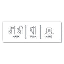 3M™ wholesale. 3M™ Claw Drywall Picture Hanger, Holds 15 Lbs, 5 Hooks And 5 Spot Markers, Stainless Steel. HSD Wholesale: Janitorial Supplies, Breakroom Supplies, Office Supplies.