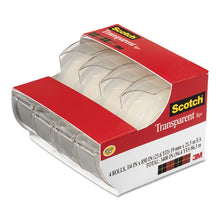 Load image into Gallery viewer, Scotch® wholesale. Scotch™ Transparent Tape In Handheld Dispenser, 1&quot; Core, 0.75&quot; X 70.83 Ft, Transparent, 4-pack. HSD Wholesale: Janitorial Supplies, Breakroom Supplies, Office Supplies.