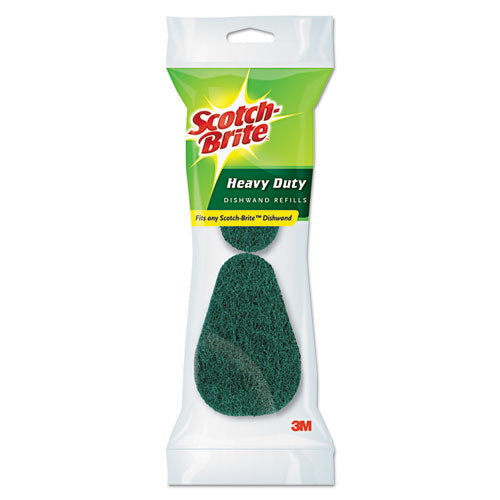Scotch-Brite® wholesale. Refill Sponge Heads For Heavy-duty Dishwand, 2-pack. HSD Wholesale: Janitorial Supplies, Breakroom Supplies, Office Supplies.