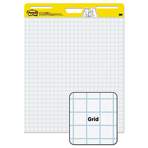 Post-it® Easel Pads Super Sticky wholesale. Self-stick Easel Pads, 25 X 30, White, 30 Sheets, 4-carton. HSD Wholesale: Janitorial Supplies, Breakroom Supplies, Office Supplies.