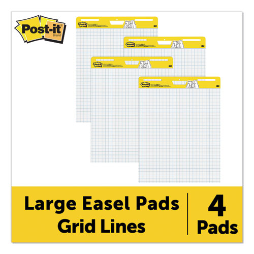 Post-it® Easel Pads Super Sticky wholesale. Self-stick Easel Pads, 25 X 30, White, 30 Sheets, 4-carton. HSD Wholesale: Janitorial Supplies, Breakroom Supplies, Office Supplies.