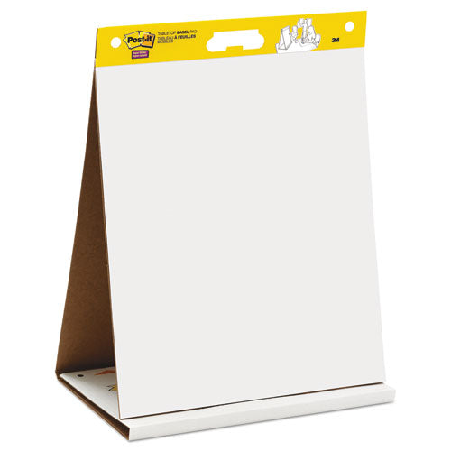 Post-it® Easel Pads Super Sticky wholesale. Self-stick Tabletop Easel Pad, 20 X 23, White, 20 Sheets. HSD Wholesale: Janitorial Supplies, Breakroom Supplies, Office Supplies.