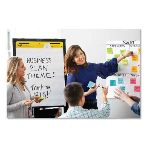 Post-it® Easel Pads Super Sticky wholesale. Self-stick Wall Pad, Primary Rule, 20 X 23, White, 20 Sheets-pad, 2 Pads-pack. HSD Wholesale: Janitorial Supplies, Breakroom Supplies, Office Supplies.