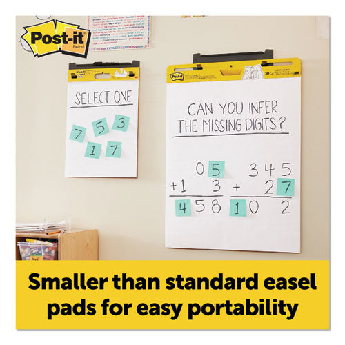 Post-it® Easel Pads Super Sticky wholesale. Self Stick Easel Pads, 15 X 18, White, 20 Sheets-pad, 2 Pads-pack. HSD Wholesale: Janitorial Supplies, Breakroom Supplies, Office Supplies.