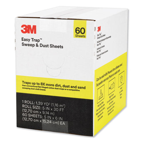 3M™ wholesale. 3M™ Easy Trap Duster, 5" X 30 Ft, White, 1 60 Sheet Roll-box, 8 Boxes-carton. HSD Wholesale: Janitorial Supplies, Breakroom Supplies, Office Supplies.
