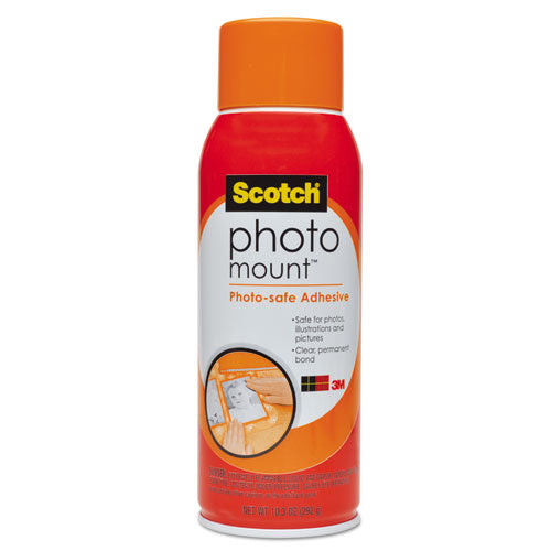 Scotch® wholesale. Scotch™ Photo Mount Spray Adhesive, 10.25 Oz, Dries Clear. HSD Wholesale: Janitorial Supplies, Breakroom Supplies, Office Supplies.