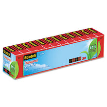 Load image into Gallery viewer, Scotch® wholesale. Scotch™ Transparent Greener Tape, 1&quot; Core, 0.75&quot; X 75 Ft, Transparent, 12-pack. HSD Wholesale: Janitorial Supplies, Breakroom Supplies, Office Supplies.