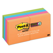 Load image into Gallery viewer, Post-it® Notes Super Sticky wholesale. Pads In Rio De Janeiro Colors, 2 X 2, 90-sheet Pads, 8-pack. HSD Wholesale: Janitorial Supplies, Breakroom Supplies, Office Supplies.