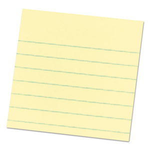 Post-it® Notes wholesale. Original Pads In Canary Yellow, 3 X 3, Lined, 100-sheet, 6-pack. HSD Wholesale: Janitorial Supplies, Breakroom Supplies, Office Supplies.