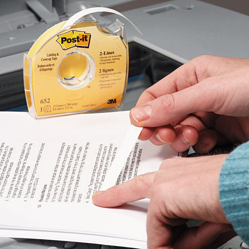 Post-it® wholesale. Labeling And Cover-up Tape, Non-refillable, 1-3" X 700" Roll. HSD Wholesale: Janitorial Supplies, Breakroom Supplies, Office Supplies.