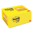 Post-it® Notes wholesale. Original Pads In Canary Yellow, 1 3-8 X 1 7-8, 100 Sheets-pad, 24 Pads-pack. HSD Wholesale: Janitorial Supplies, Breakroom Supplies, Office Supplies.