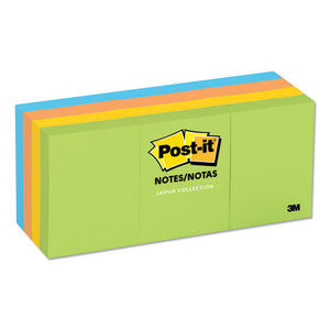 Post-it® Notes wholesale. Original Pads In Jaipur Colors, 1 1-2 X 2, 100-sheet, 12-pack. HSD Wholesale: Janitorial Supplies, Breakroom Supplies, Office Supplies.