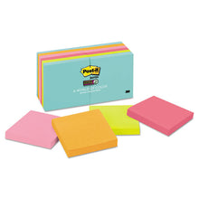 Load image into Gallery viewer, Post-it® Notes Super Sticky wholesale. Pads In Miami Colors, 3 X 3, 90-pad, 12 Pads-pack. HSD Wholesale: Janitorial Supplies, Breakroom Supplies, Office Supplies.