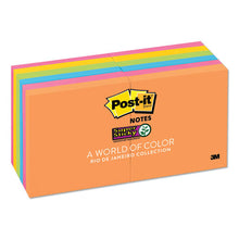 Load image into Gallery viewer, Post-it® Notes Super Sticky wholesale. Pads In Rio De Janeiro Colors, 3 X 3, 90-sheet Pads, 12-pack. HSD Wholesale: Janitorial Supplies, Breakroom Supplies, Office Supplies.