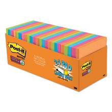 Load image into Gallery viewer, Post-it® Notes Super Sticky wholesale. Pads In Rio De Janeiro Colors, 3 X 3, 70-sheet Pads, 24-pack. HSD Wholesale: Janitorial Supplies, Breakroom Supplies, Office Supplies.