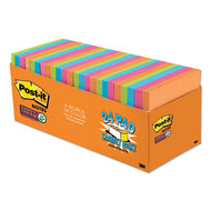 Post-it® Notes Super Sticky wholesale. Pads In Rio De Janeiro Colors, 3 X 3, 70-sheet Pads, 24-pack. HSD Wholesale: Janitorial Supplies, Breakroom Supplies, Office Supplies.