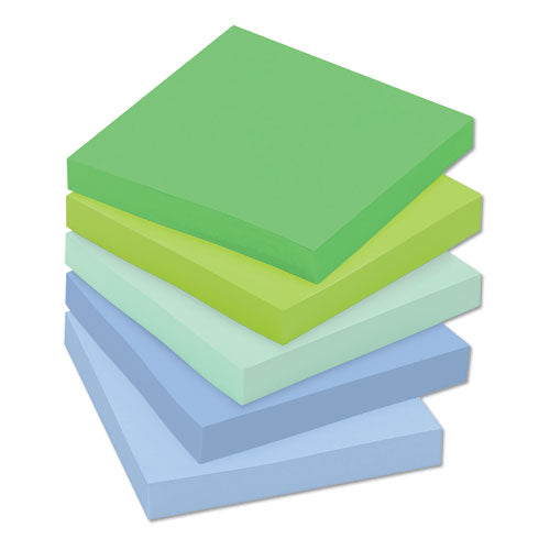 Post-it® Notes Super Sticky wholesale. Recycled Notes In Bora Bora Colors, 3 X 3, 70-sheet, 24-pack. HSD Wholesale: Janitorial Supplies, Breakroom Supplies, Office Supplies.