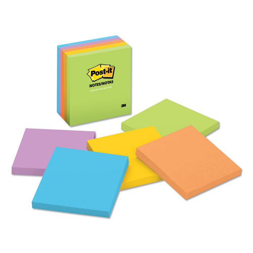 Post-it® Notes wholesale. Original Pads In Jaipur Colors, 3 X 3, 100-sheet, 5-pack. HSD Wholesale: Janitorial Supplies, Breakroom Supplies, Office Supplies.