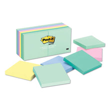 Load image into Gallery viewer, Post-it® Notes wholesale. Original Pads In Marseille Colors, 3 X 3, 100-sheet, 12-pack. HSD Wholesale: Janitorial Supplies, Breakroom Supplies, Office Supplies.