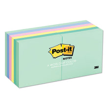 Load image into Gallery viewer, Post-it® Notes wholesale. Original Pads In Marseille Colors, 3 X 3, 100-sheet, 12-pack. HSD Wholesale: Janitorial Supplies, Breakroom Supplies, Office Supplies.