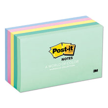 Load image into Gallery viewer, Post-it® Notes wholesale. Original Pads In Marseille Colors, 3 X 5, 100-sheet, 5-pack. HSD Wholesale: Janitorial Supplies, Breakroom Supplies, Office Supplies.