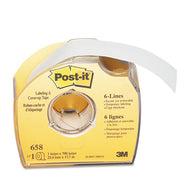 Post-it® wholesale. Labeling And Cover-up Tape, Non-refillable, 1