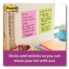 Load image into Gallery viewer, Post-it® Notes Super Sticky wholesale. Pads In Miami Colors, 4 X 6, 90-pad, 3 Pads-pack. HSD Wholesale: Janitorial Supplies, Breakroom Supplies, Office Supplies.