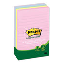 Post-it® Greener Notes wholesale. Recycled Note Pads, Lined, 4 X 6, Assorted Helsinki Colors, 100-sheet, 5-pack. HSD Wholesale: Janitorial Supplies, Breakroom Supplies, Office Supplies.