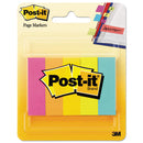 Post-it® wholesale. Page Flag Markers, Assorted Brights, 100 Strips-pad, 5 Pads-pack. HSD Wholesale: Janitorial Supplies, Breakroom Supplies, Office Supplies.
