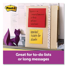 Load image into Gallery viewer, Post-it® Notes Super Sticky wholesale. Pads In Marrakesh Colors, Lined, 4 X 4, 90-sheet, 6-pack. HSD Wholesale: Janitorial Supplies, Breakroom Supplies, Office Supplies.