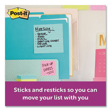 Load image into Gallery viewer, Post-it® Notes Super Sticky wholesale. Pads In Miami Colors, Lined, 4 X 4, 90-pad, 6 Pads-pack. HSD Wholesale: Janitorial Supplies, Breakroom Supplies, Office Supplies.