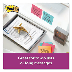 Post-it® Notes Super Sticky wholesale. Pads In Miami Colors, Lined, 4 X 4, 90-pad, 6 Pads-pack. HSD Wholesale: Janitorial Supplies, Breakroom Supplies, Office Supplies.